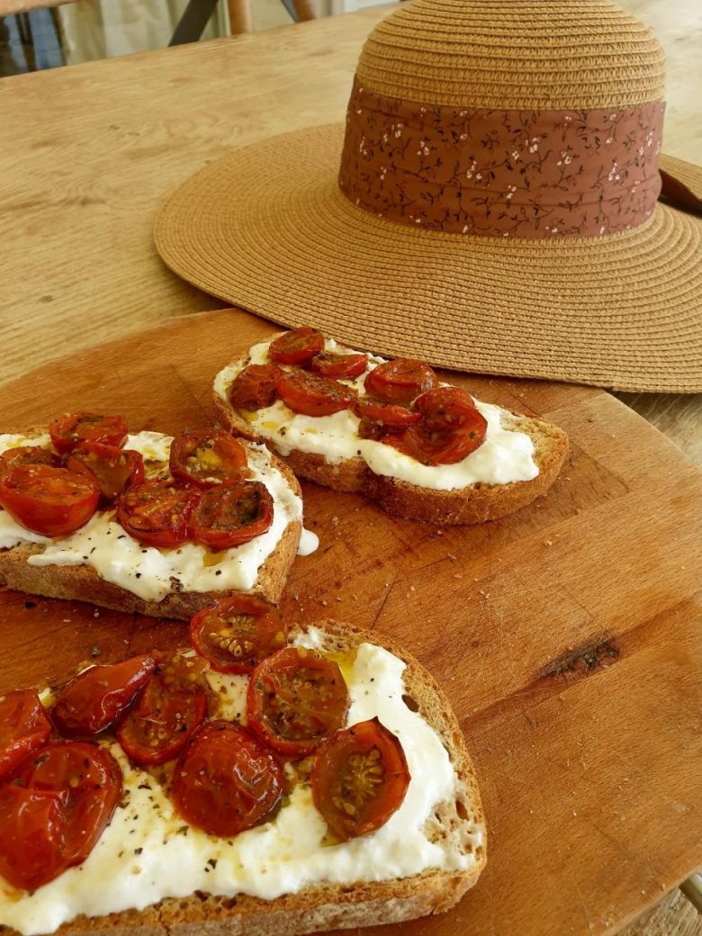 recette bruschetta facile et son menu équilibré