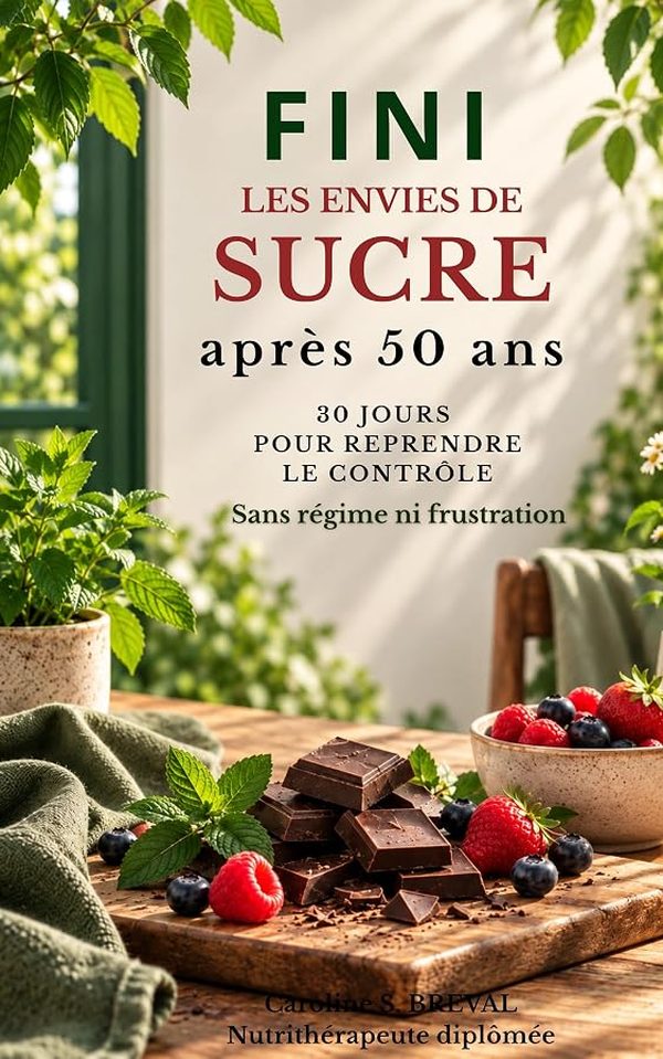 Couverture du tome 3 « Fini les envies de sucre après 50 ans » de Caroline S. BRÉVAL